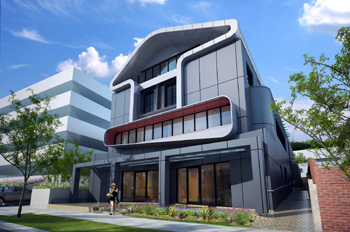 Panhouse mixed commercial and residential development, Chatswood, Sydney